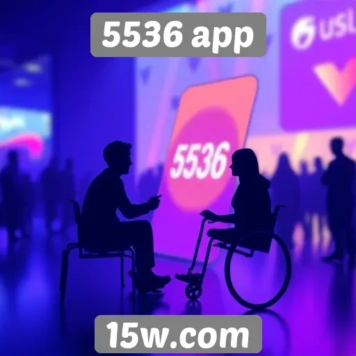 Acessibilidade em 5536 app para novos usuários