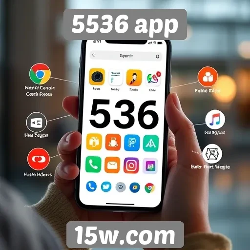 Exploração das funcionalidades do site 5536 app