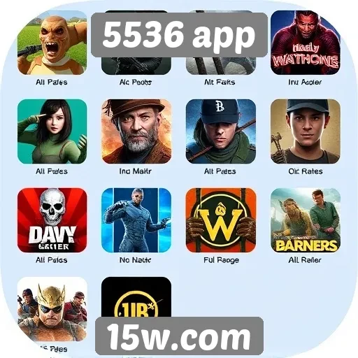 Análise de jogos populares no site 5536 app